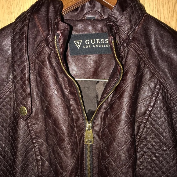 Guess leather jacket - Picture 3 of 7